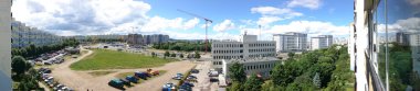 Cityscape panorama.