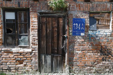 terk edilmiş bir yer.