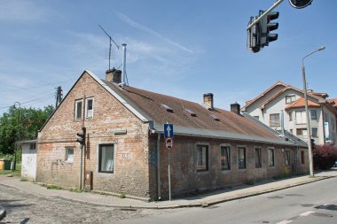 terk edilmiş bir yer.