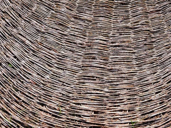 American Willow Braided Products Artistic Look Colours Beautiful Wicker Products — ストック写真