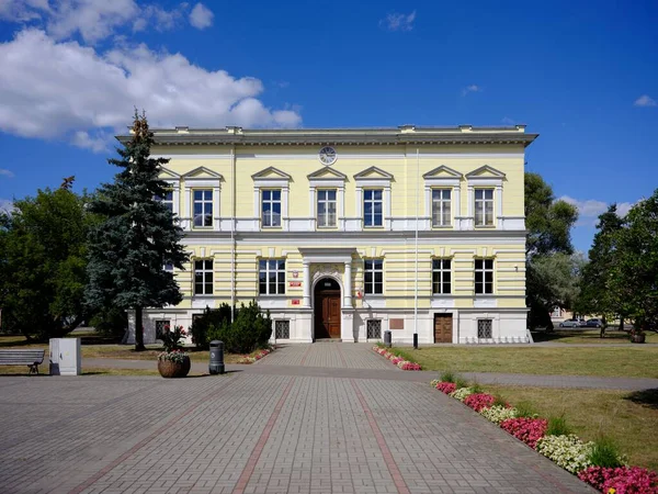 Beautiful Architecture Old Market Nowy Tomysl Poland Europe — Zdjęcie stockowe