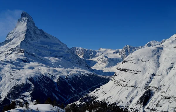 Matterhorn and the Alps — Stock Photo, Image