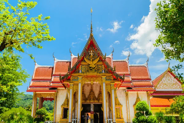 Chalong templomhoz, phuket, Thaiföld — Stock Fotó