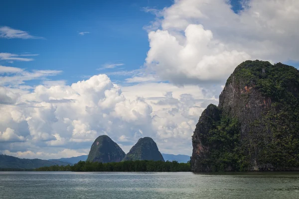 Vista da baía de Phang nga — Fotografia de Stock