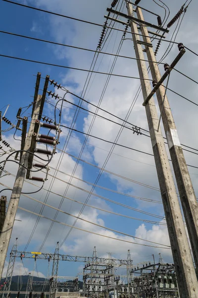 Electric power station — Stock Photo, Image