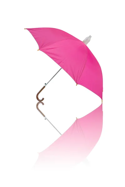 Un parapluie rose — Photo