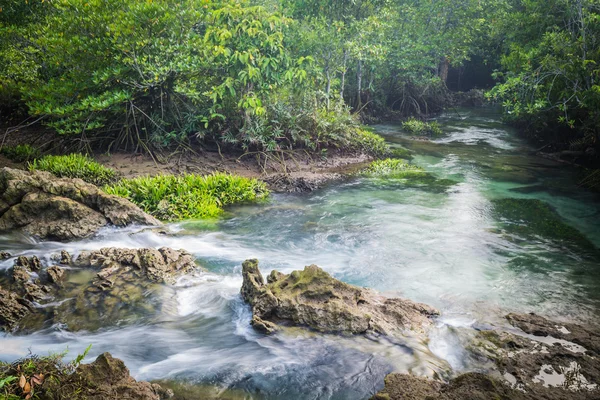 Klong píseň nam pier, krabi, Thajsko — Stock fotografie