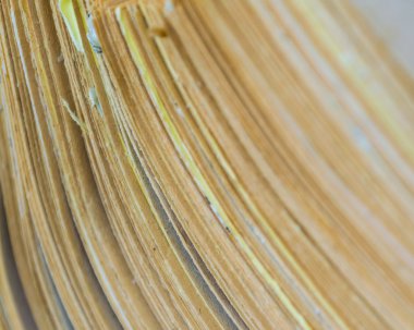 eski bir deste kağıt