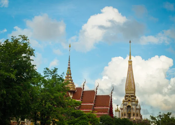 Chalong templomhoz, phuket, Thaiföld — Stock Fotó
