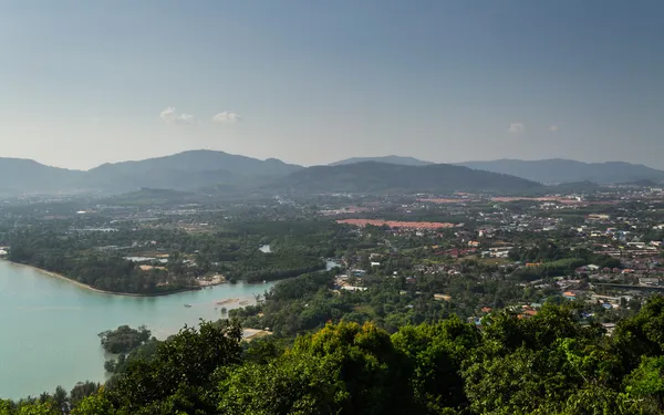 Pohled na město phuket — Stock fotografie