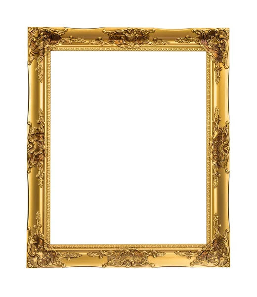 Gold picture frame — 스톡 사진