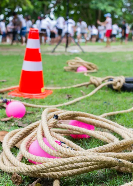 Actividade de formação de equipas — Fotografia de Stock