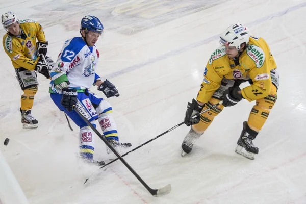 Hockey Fassa vs Brunico — Foto Stock