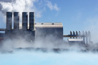 Geothermal Power Plant clipart