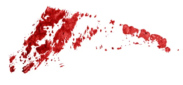 suluboya kan gibi görünen leke bırakır.