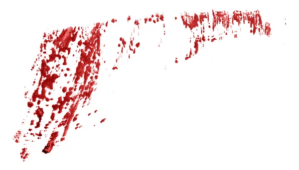 suluboya kan gibi görünen leke bırakır.