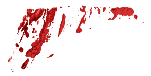 suluboya kan gibi görünen leke bırakır.