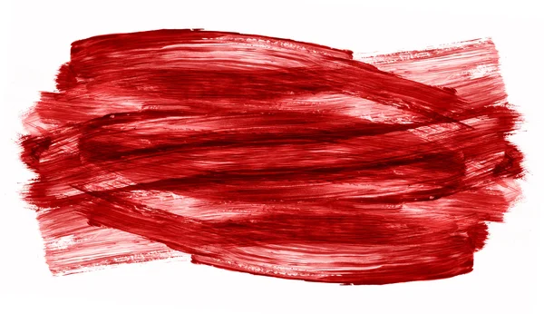Kırmızı soyut fırça darbeleri