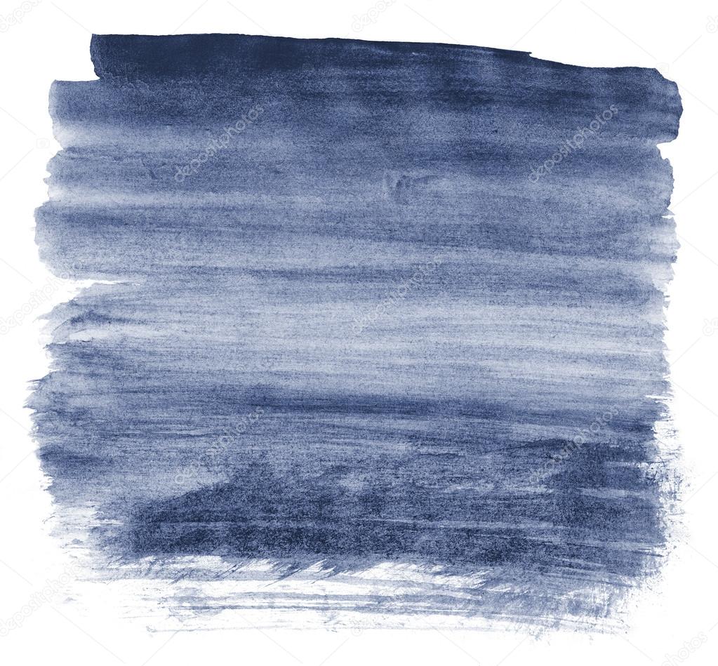 Gradient watercolor background in blue