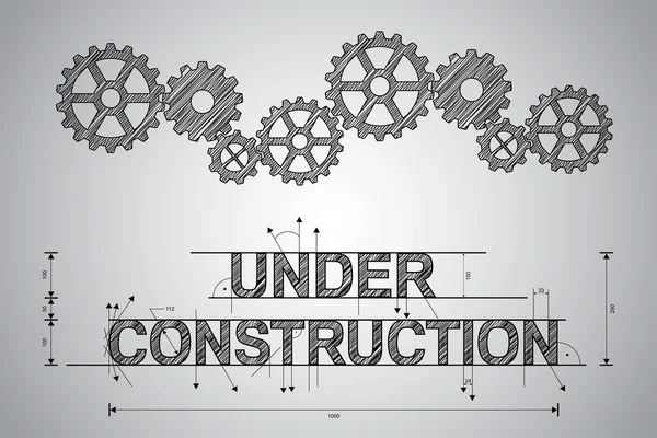 İnşaat kavramı altında Dişli tekerlekleri ile çizim çizdi.