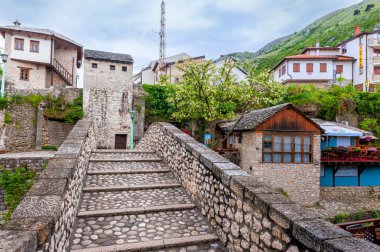 mostar kenti tarihsel bir parçası