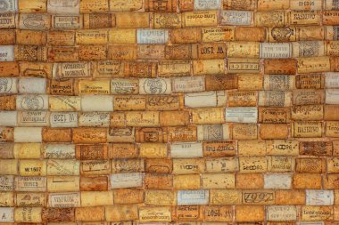 şarap cork board - arka plan - yüzey