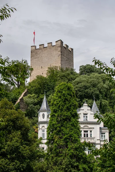 Powder Tower High City Merano Italy — Stock Photo, Image