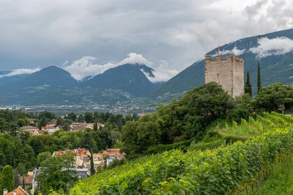 Powder Tower High City Merano Italy — Stock Photo, Image