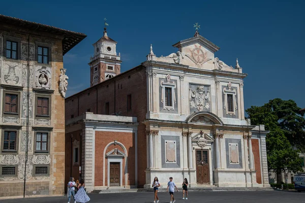Kościół Santo Stefano Dei Cavalieri Pizie Toskania Włochy — Zdjęcie stockowe