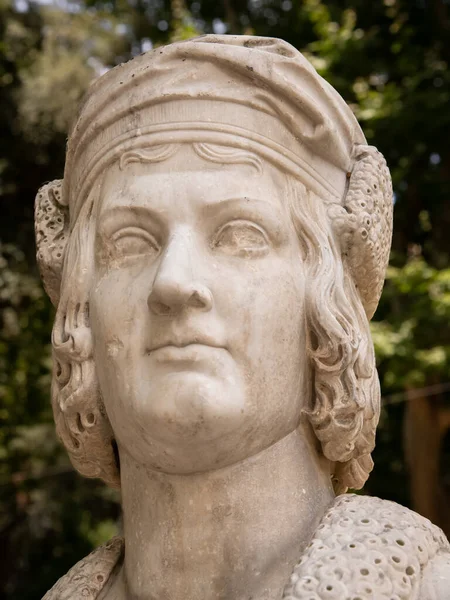 Buste Colomb Busto Cristoforo Colombo Dans Parc Villa Borghese Conçu — Photo