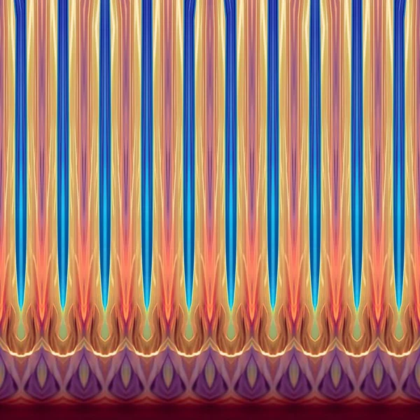 Kaleidoscope Background Pattern Wisteria Flower Seamless Pattern Creative Concept Beautiful — Stock Photo, Image