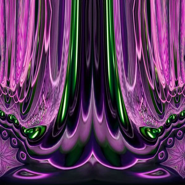 Vintage Ruellia Flor Diseño Textura Estilo Digital Hermosa Decoración Púrpura — Foto de Stock