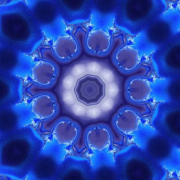 Starlight Disco Met Ijs Kristal Textuur Blauwe Kleur Energie Effect — Stockfoto