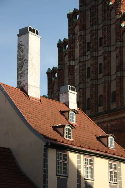 Ziegeldach — Stockfoto