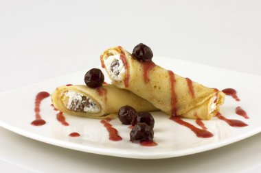 Lor ve kuru üzüm ile lezzetli gözleme