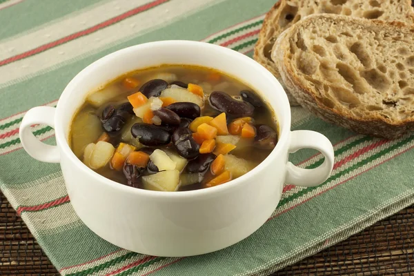 Sopa de frijoles — Foto de Stock