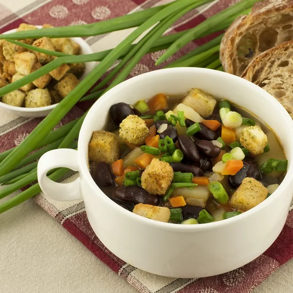 Sopa de frijoles —  Fotos de Stock