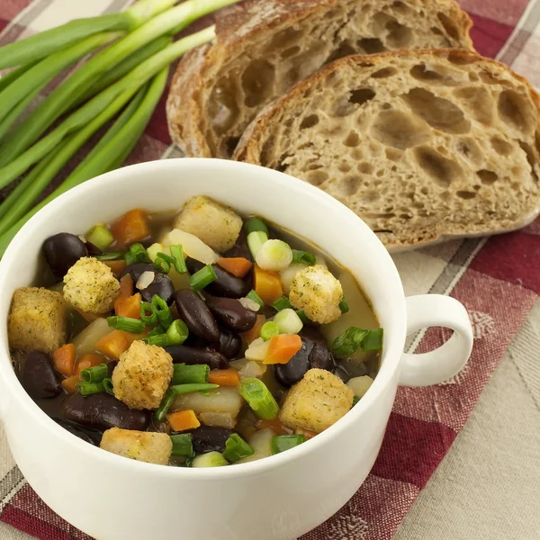 Beans soup — Stock Photo, Image