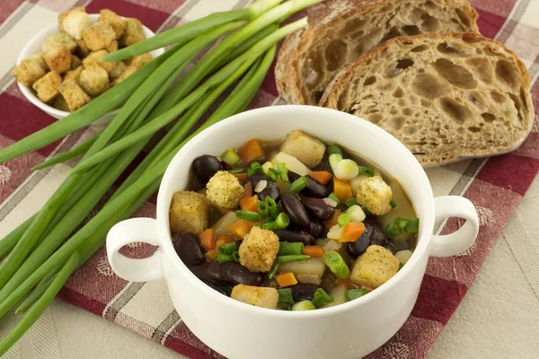 Beans soup — Stock Photo, Image