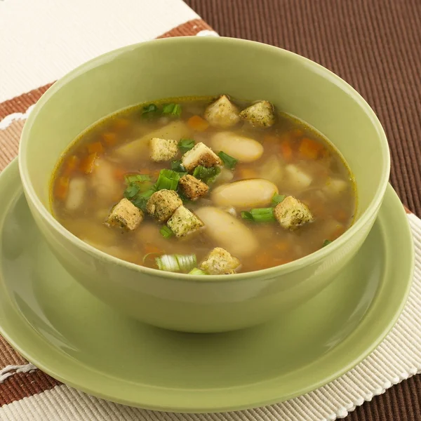 Beans soup — Stock Photo, Image