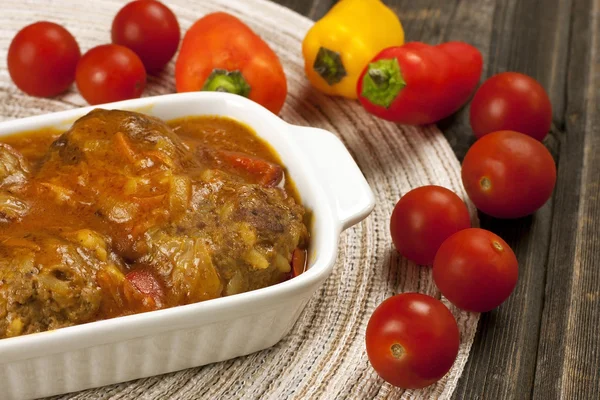 Sabrosas bolas de carne — Foto de Stock