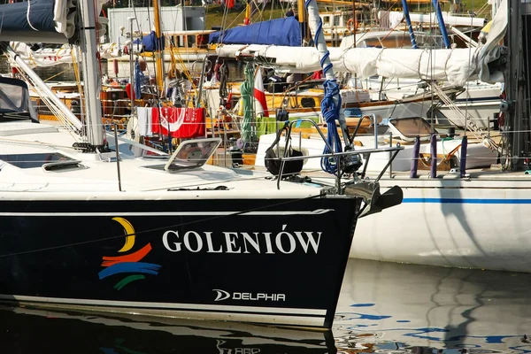 Barcos en puerto durante The Tall Ships Races Baltic 2013 — Foto de Stock