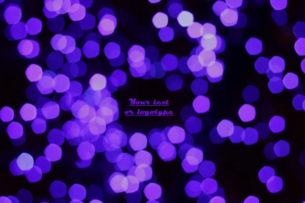 Фиолетовый свет — стоковое фото