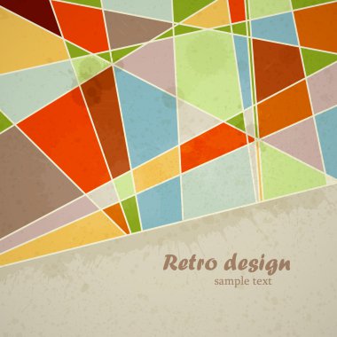 soyut renkli retro grunge arka plan