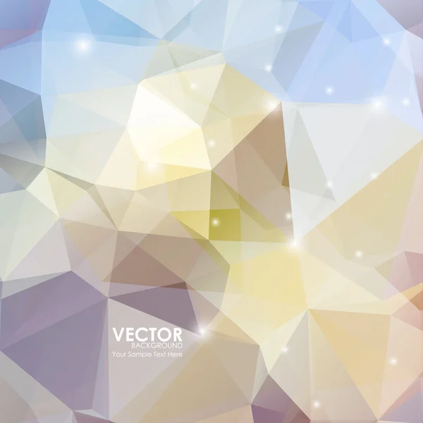 Vector color abstract geometric background — Stock Vector