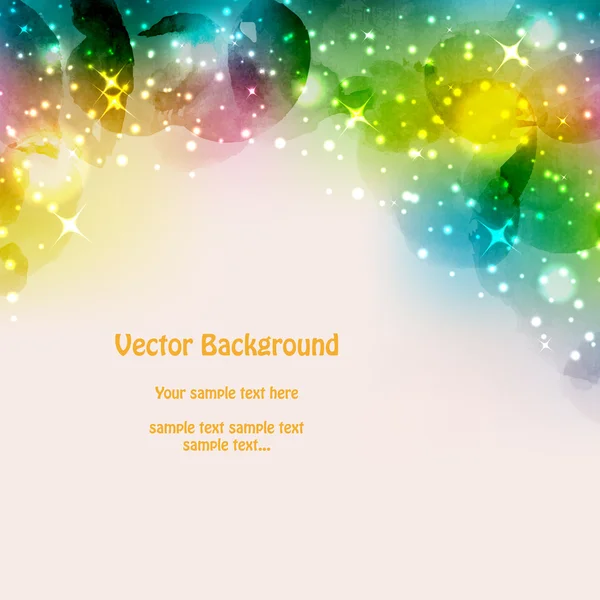 Bright holiday background — Stock Vector