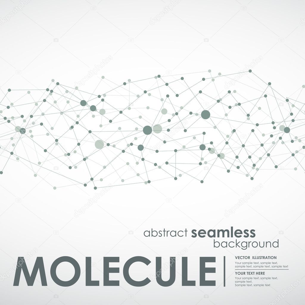 Seamless molecule and communication background