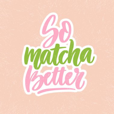 Uysan iyi olur. Logo, tekstil tasarımı için doğrusal yazı harf vektörü,