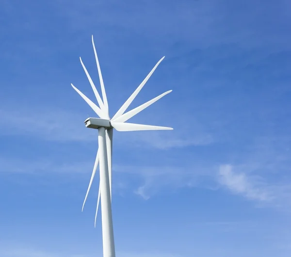 Molino de viento Generador de energía . —  Fotos de Stock