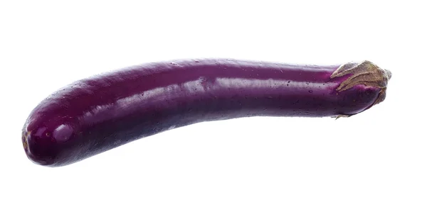 Kinesiska aubergine isolerad på vit bakgrund. — Stockfoto